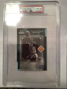 2001 UD Collectibles UNC Floor Jumbo Michael Jordan PSA 8 (TOP POP) - Picture 1 of 2