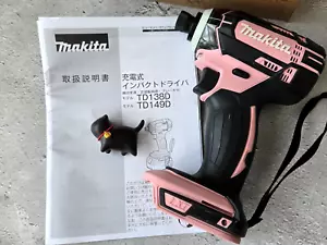 Makita TD149DZP Impact Driver TD149 Pink 18V 165Nm Tool Only - Picture 1 of 19