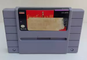 Final Fantasy II 2 (Super Nintendo Entertainment System SNES) Authentic Vintage - Picture 1 of 3