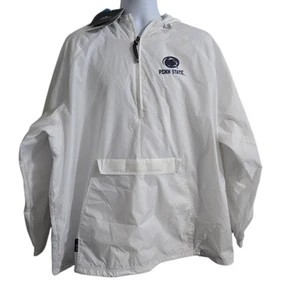 Penn State Mens 1/4 Zip Pullover Jacket Charles River Size 3XL White NWT - Picture 1 of 17