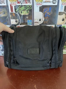 TUMI Alpha Ballistic Nylon Hanging Travel Kit Toiletry Bag 22191DH Has Monogram - Picture 1 of 9