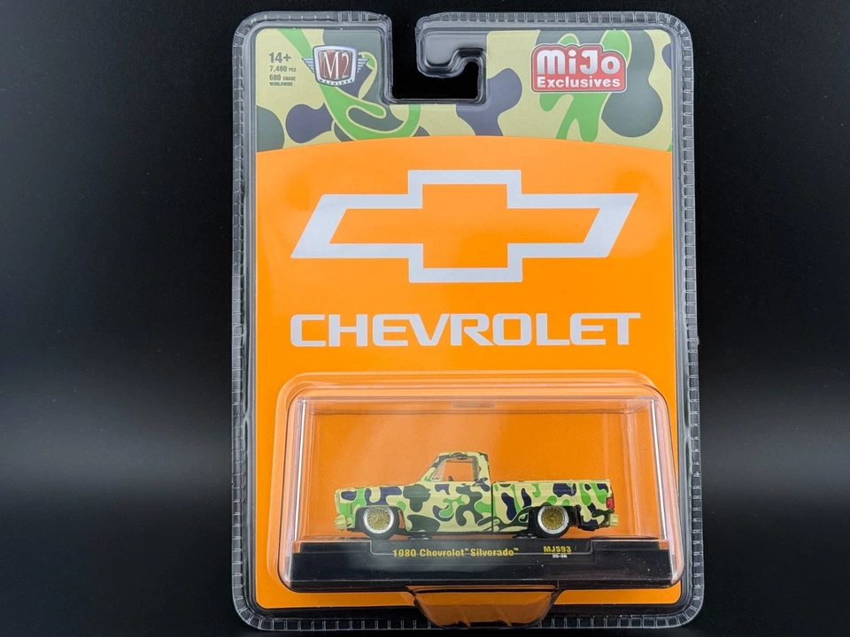 M2 1980 Chevrolet Silverado на заказ — камуфляж 31500 MJS93 1/64 - Изображение 1 из 2