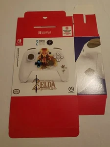 EMPTY BOX ONLY Nintendo Switch Enhanced Controller Zelda Breath of the Wild Wte - Picture 1 of 5