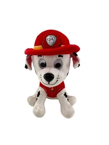 Paw Patrol Marshall Plush Dog 8" Red Fire Hat Official Licensed Polyester Marcus - Picture 1 of 11
