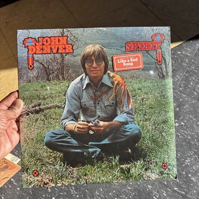 JOHN DENVER “SPIRIT” 1976 VINYL LP, RCA RECORDS, SEALED Hype Sticker / Promo Foto 1 de 4