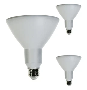 Diodesy PAR38 LED Flood Light 12.5W E26 4000K 120V 1200LM Dimmable White 3Pk - Picture 1 of 3