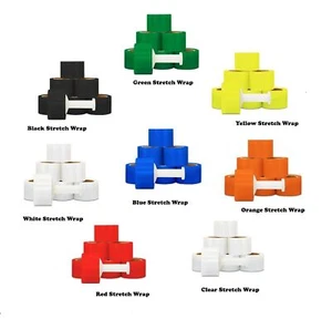 Cast Narrow Banding Stretch Wrap Shrink Film Choose: Size, Gauge, Color & Rolls - Picture 1 of 9