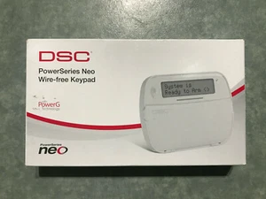 DSC NEO Hills Tyco PowerG Wireless Keypad Proximity KeyFob HS2LCDWFPV4 NEW Alarm - Picture 1 of 12
