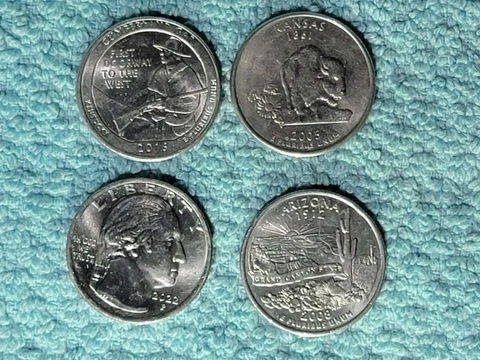 4 Error Coin Lot - Start Your Error Collection - Lot #3 Cover