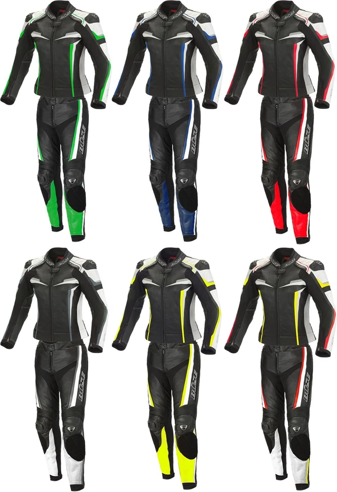 Büse Mille Damen Motorrad Lederkombi Sport Racing Zweiteiler - Bild 1 von 1