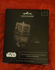 Hallmark Star Wars GONK & MOUSE DROID PopMinded ORNAMENT 2022 Con Exclusive NiB