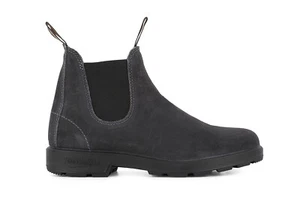 Blundstone Boots Unisex Chelsea 1910 Steel Grey Leather Suede Ankle Aussie - Picture 1 of 10