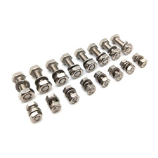CT70 Stainless Steel Front & Rear Rim and Hub Wheel Hardware Bolt Screw Nut Set