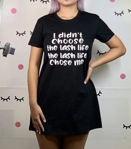 Vestido camiseta pestañas mujer - Imagen 1 de 2