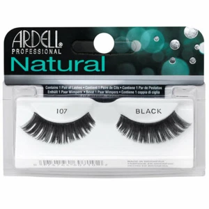 (LOT OF 30) Ardell 107 False Lashes Authentic Ardell Eyelashes Black - Picture 1 of 1