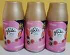 3 Pack Glade Bubbly Berry Splash Automatic Spray Refill 6.2 oz each 
