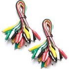 WG-026 10 Pieces And 5 Colors Test Lead Set & Alligator Clips, 20.5 Inches (2