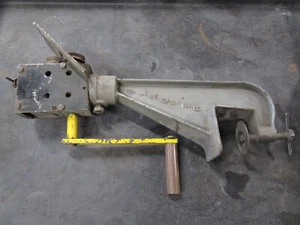 Used Flagler Sheet Metal Hand Crank Powered Flanger Machine Crimper Beader - Picture 1 of 9
