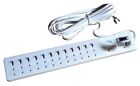 Dolls House Socket Strip with Individual Switches 12V Wiring System Lighting