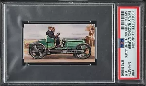 1937 Peter Jackson Speed Through The Ages / Gordon Bennett Napier #88 PSA 8,5 - Bild 1 von 2