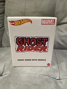 SDCC 2022 COMIC CON HOT WHEELS GHOST RIDER w/ MOTORCYCLE VEHICLE MARVEL - Picture 1 of 6