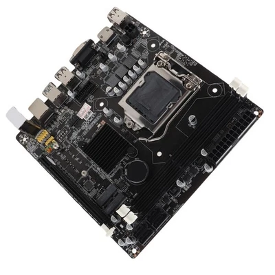 Mini ITX Motherboard VGA HD Output LGA 1155 PC Motherboar For Desktop - image 1 of 4