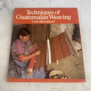 1977 Techniken der guatemaltekischen Weberei Lena Bjerregaard Weberei Buch HC/DJ - Bild 1 von 2