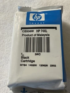 Nuevo Cartucho de Tinta HP 74 XL Negro CB336W Sellado 2026 Exp - Envío Gratis - Imagen 1 de 2
