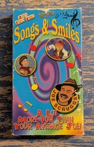 Songs And Smiles Joe Scruggs (2000 VHS) Rare Y2K Sandstar Family Entertainment - Picture 1 of 8