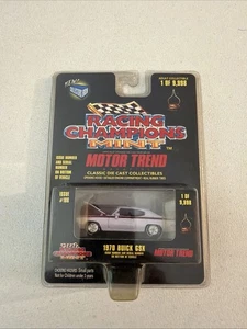 Racing Champions Mint Series Motor Trend White 1970 Buick GSX 1998 - Picture 1 of 5