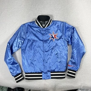 NIKE NBA ALL STAR GAME COURTSIDE AUTHENTIC SATIN Bomberjacke Small BLAU - Bild 1 von 12