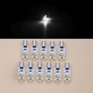 11x White T5 3014 LED Instrument Panel Dash Light Bulb Fit For Honda Civic - Picture 1 of 5