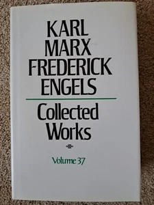 Karl Marx Frederick Engels: Collected Works Vol. #37 HC/DJ 1998 - Picture 1 of 3