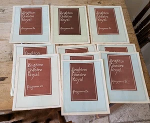 10 1930s Brighton Theatre Royal Programmes - Picture 1 of 4