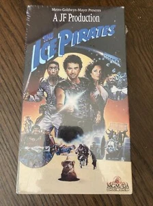 vhs new THE ICE PIRATES 1984 / 1992 FACTORY SEALED WATERMARKS Robert Ulrich HTF - Picture 1 of 6