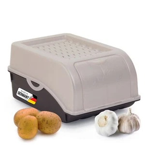 Novaliv Vorratsdose Kartoffelbox, Gemüsebox, Kartoffelkiste, Hält das Gemüse - Bild 1 von 7