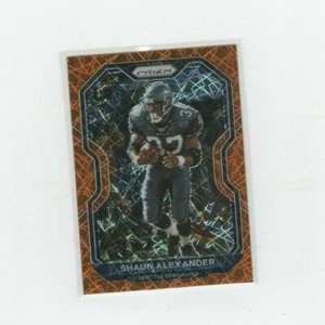 Panini Orange Lazer Prizm Shaun Alexander Seattle Seahawks #300 2020 - Imagen 1 de 2