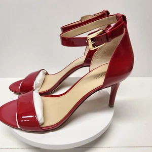 Michael kors Sienna mid pump Patent leather Color Red - Picture 1 of 5