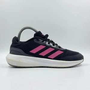 Adidas Runfalcon 3.0 Older Girls Black Mesh Trainers UK Size 4 - Picture 1 of 12