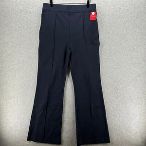 Spanx Pants Womens Size XL Tall High Rise Flare Navy Blue Pull On NEW WITH TAGS - Picture 1 of 12