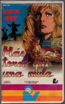 ~~JACQUELINE ANDERE ~~ El Cabezota (1982) Spanish MexCinema VHS **Big Box** RARE - Image 1 of 2