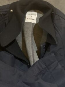 Gloverall x Les Basics Navy Blue Duffle/Overcoat Jacket