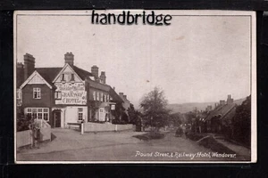 Wendover - Pound Street & Railway Hotel - postal impresa - Imagen 1 de 1