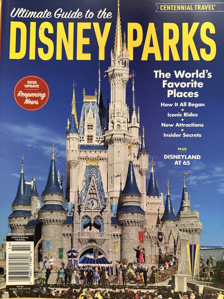 Ultimate Guide to Disney Parks Centennial Magazine Story Behind The Wonder - Image 1 of 1