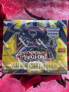 YU-GI-OH THE NEW CHALLENGERS 1st Edition U.S English SEALED BOOSTER BOX YUGIOH - Picture 1 of 1