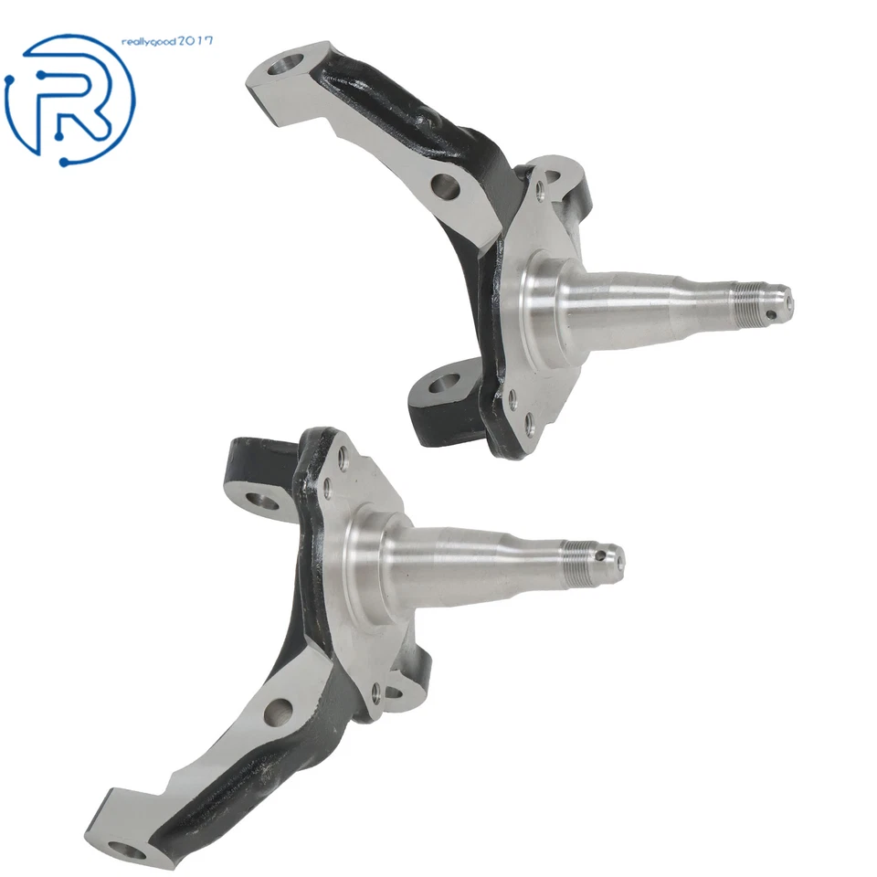 Par de husillos de 1 pieza de acero forjado para Ford Mustang II y Pinto 1973-1980 Foto 1 de 4