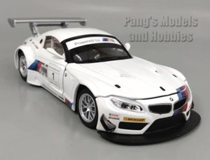 2010 BMW Z4 GT3 1/24 Scale Diecast Model by Showcasts - White - Picture 1 of 16