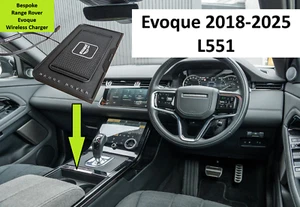 Wireless Charger & Cup Holder Cover - Range Rover Evoque L551 2018 - 2025 - Afbeelding 1 van 13