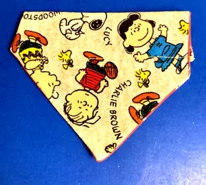 Over Collar Slide On Pet Dog Cat Bandana PEANUTS LUCY XSMALL - Picture 1 of 1