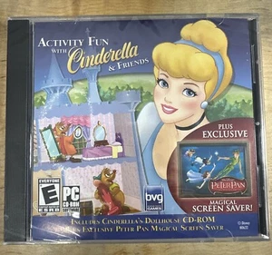 Activity Fun with Cinderella & Friends CD-ROM - Sealed / NEW CD Game!! - Picture 1 of 3
